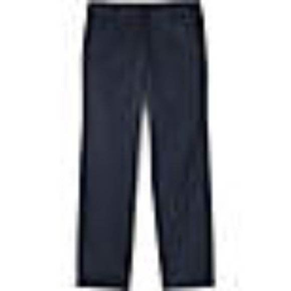 Lands' End Women's Plain Front Blend Chino Pants, Classic Navy, NWT - Picture 2 of 3